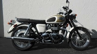 2014 Triumph Bonneville T100 First Ride Video Gulf Coast Motorcycles Ft Myers FL [upl. by Elmo95]