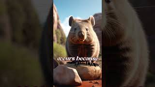 Wombat Wonders shorts wombat wlidlife facts [upl. by Jeminah732]