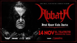 ABBATH en ARGENTINA 2023  UN CHISTE QUE YA PERDIÓ LA GRACIA [upl. by Okramed132]