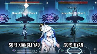 Hypercarries ft S0R1 Shorekeeper  S0R1 Xiangli Yao vs S0R1 Jiyan  Heron ToA  Wuthering Waves [upl. by Temp]