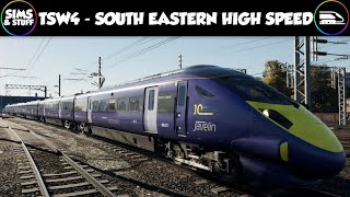 Train Sim World 4  South Eastern High Speed  Full Line Run Then Free Roam Fun [upl. by Beitch]