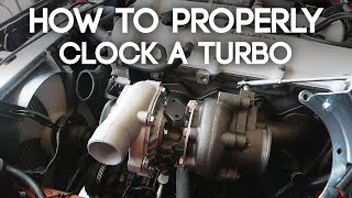 How To PROPERLY Clock a Turbocharger Do It Right To Avoid Damage [upl. by Ixel]