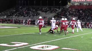 Chippewa Valley 2024 QB Andrew Schuster Grand Valley State commit full game highlights vs Dakota [upl. by Aerdnaeel390]