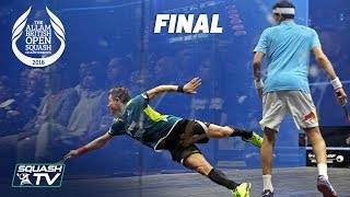 Squash MoElShorbagy v Rodriguez  Allam British Open 2018  Final [upl. by Aztinaj]