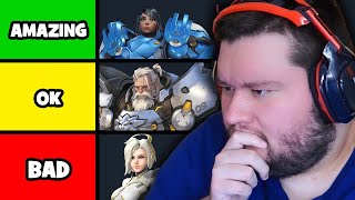 The OFFICIAL Season 11 Overwatch 2 Hero Tier List [upl. by Ydoow920]