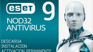 ESET NOD 32 ANTIVIRUS 9 FULL Ultimo Oct 2016 Permanente 32 y 64bits EL MEJOR ANTIVIRUS [upl. by Ballman62]