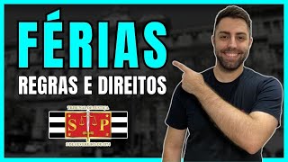 Tudo Sobre FÉRIAS no TJ SP  Regras e Direitos [upl. by Lanevuj]