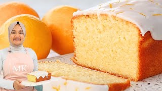 The most velvety soft LEMON LOAF cake Ive ever had Easy moist lemon loaf recipe [upl. by Aihtiekal]