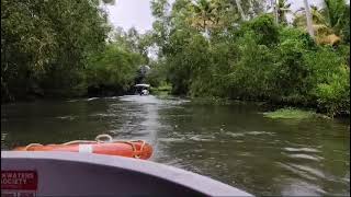 Mangroves forest Golden Beach bhromon in kerala [upl. by Ndnarb]