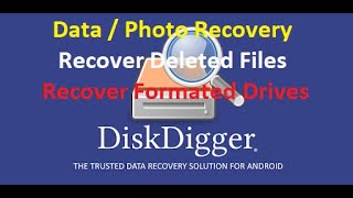 DiskDigger  2019  Recover Deleted or Lost Files Photos Free Download  All Windows [upl. by Nidroj]