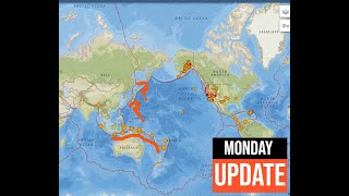 Monday Earthquake activity Solar Storm dud last night 10282024 [upl. by Modie963]