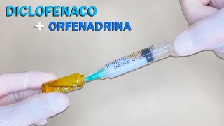 Cómo prepara Diclofenaco con Orfenadrina – Fácil [upl. by Yruj]