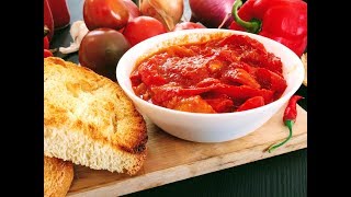 Peperonata  Ricetta facilissima  Sweet Pepper Stew [upl. by Traver]