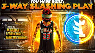 NEW quot3WAY SLASHING PLAYMAKERquot BUILD IS A DEMIGOD in NBA 2K22 GAMEBREAKING BEST BUILD NBA 2K22 [upl. by Jemena]