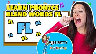 Learn Phonics Song for Children Blends Songs Letter FL  Consonant Song for Kids by Patty Shukla [upl. by Talanta263]