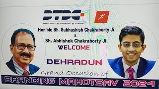 DTDC BRANDING MAHOTSAV 2024  DEHRADUN 25 OCT 2024 [upl. by Fleur]