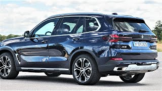 New BMW X5 Facelift 2024 in BEAUTIFUL BLUE color [upl. by Nueoht]