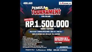 PEMULA TOURNAMENT BALL9 X LAZONE 64 BESAR [upl. by Rochelle167]