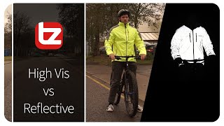 High Vis vs Reflective  Choosing The Right Cycling Jacket [upl. by Arrol455]