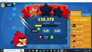 angry bird game play video today best video part 1 [upl. by Namas]