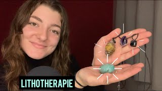 ASMR  LITHOTHÉRAPIE  Je vous parle et vous montre mes petites pierres précieuses 💎 [upl. by Airuam16]