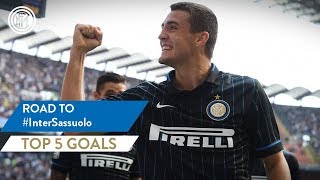 INTER vs SASSUOLO  TOP 5 GOALS  Icardi Rafinha Kovacic and more [upl. by Tteltrab386]