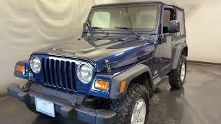 For Sale 2004 Jeep Wrangler – Near Showroom Condition [upl. by Yelruc]