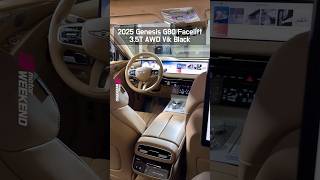 2025 Genesis G80 Facelift 35T AWD Vik Black Walkaround [upl. by Ecnerual]