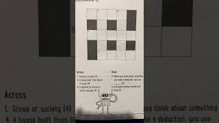 Crossword puzzle challenge crosswords [upl. by Naasar953]