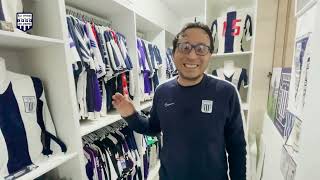 Colección de camisetas de Alianza Lima  Miguel Melgar  Más de 400 camisetas [upl. by Ehsom]