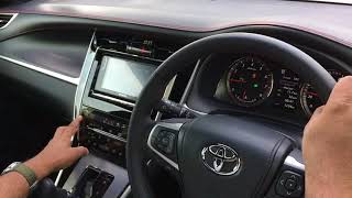 Toyota Harrier Turbo test drive review video [upl. by Ehsrop]