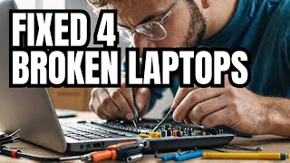 I Spent 10 Days Fixing Broken Laptops Heres What I Achieved [upl. by Leandro]