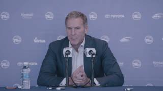 Bryan Colangelo Press Conference [upl. by Arihday]