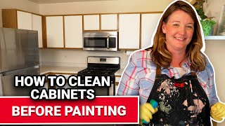 How To Clean Cabinets Before Painting  Ace Hardware [upl. by Adiasteb]