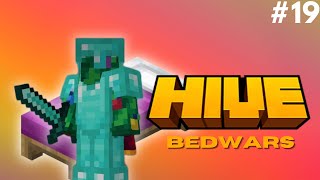 The HIVE Bedwars Controller Gameplay 19 [upl. by Lenroc]