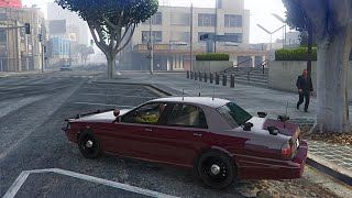 Grand Theft Auto V Crown vic unmarked full tech [upl. by Skiest]