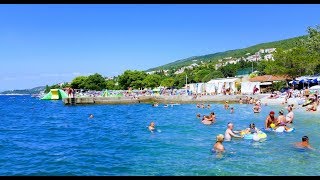 Beaches Crikvenica Croatia 2020 [upl. by Brenton]