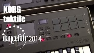 Korg TAKTILE Controllers Dancefair 2014 [upl. by Ocir]