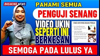 🔴 PILOTING 1 amp 2 INI VIDEO UKIN YANG DISENANGI PENGUJI LPTK [upl. by Boris965]