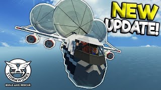 SAVING CRASHING PLANES WITH PARACHUTES  Stormworks Build and Rescue Gameplay  New Update [upl. by Gnouc]