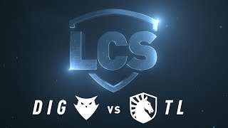 DIG vs TL  Week 2  LCS Spring Split  Dignitas vs Team Liquid 2020 [upl. by Anirdnajela]