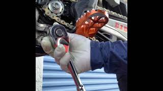 KTM450 Oil Change  Oil Filter Change [upl. by Pinckney271]