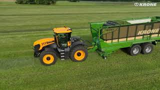 KRONE ZX mit OptiGrass – der neue Kurzschnittladewagen für Profis [upl. by Desmond42]