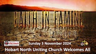 Hobart North Uniting Church  3rd November 2024 [upl. by Tj]