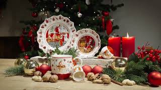 Annual Christmas Edition porcelánu Villeroy amp Boch [upl. by Sonni]