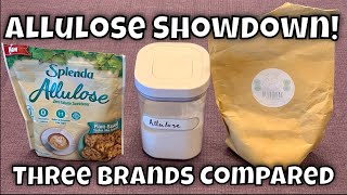 Allulose Showdown  Three Brands Compared [upl. by Yren591]