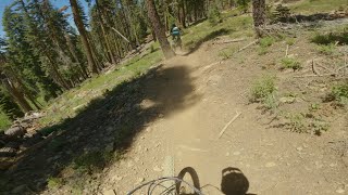 62224  Downieville MTB  Butcher Ranch Trail Upper Section  Pt 25 [upl. by Nagear]