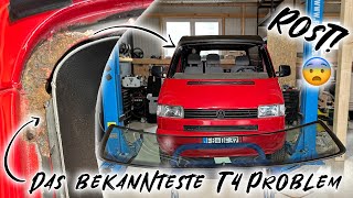 HOW TO NOT Rost am Scheibenrahmen beim VW T4 entfernen KATASTROPHE 😰 [upl. by Gabey]