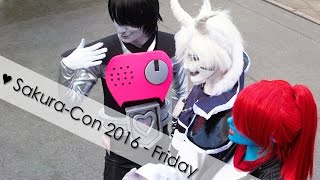 ATTACK OF THE UNDERTALE SakuraCon 2016  Friday  AnyaPanda Vlogs [upl. by Sinegra624]