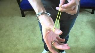 Learn Cool Magic Tricks  Rubber Band Through Thumb revealed [upl. by Aryl344]